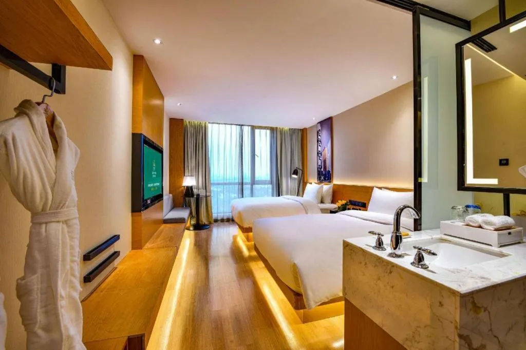 Bed in Quality Hotel Chengdu