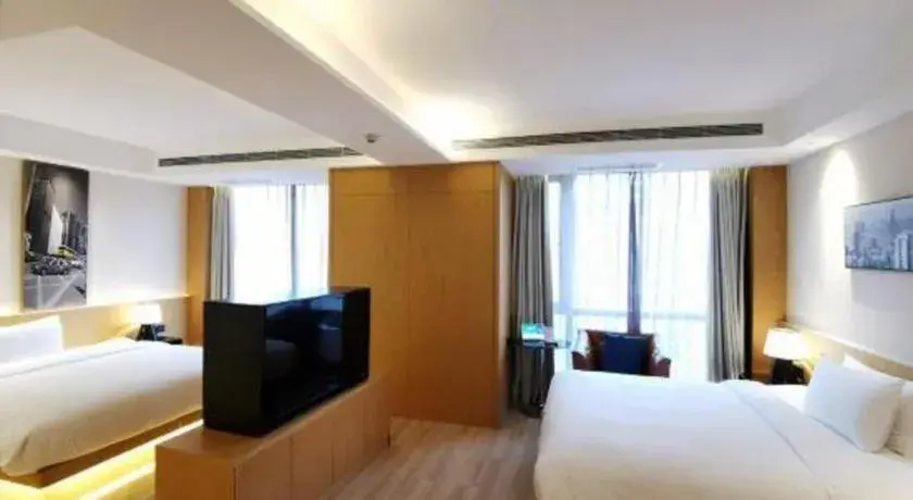 Bed in Quality Hotel Chengdu Bed in Quality Hotel Chengdu