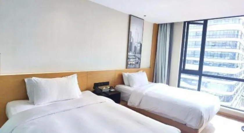 Bed in Quality Hotel Chengdu