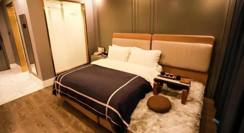 Bed in LANO Hotel Anhui Suzhou Yongqiao District Yingbin Avenue