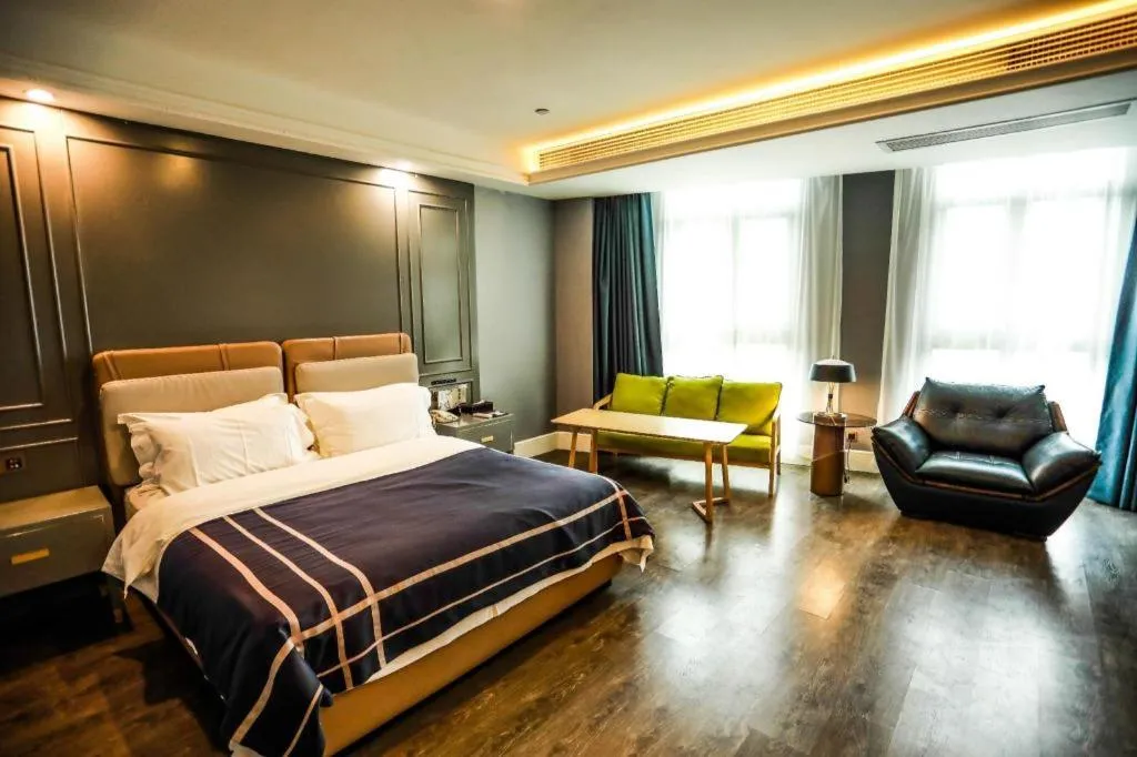 Bed in LANO Hotel Anhui Suzhou Yongqiao District Yingbin Avenue