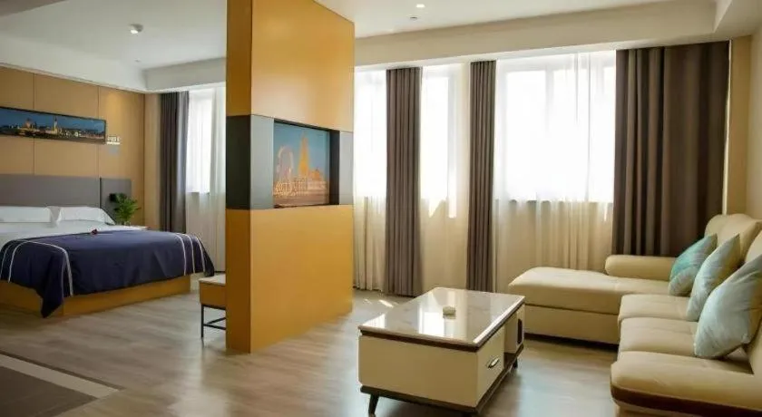 Bed in LANO Hotel Anhui Suzhou Yongqiao District Yingbin Avenue