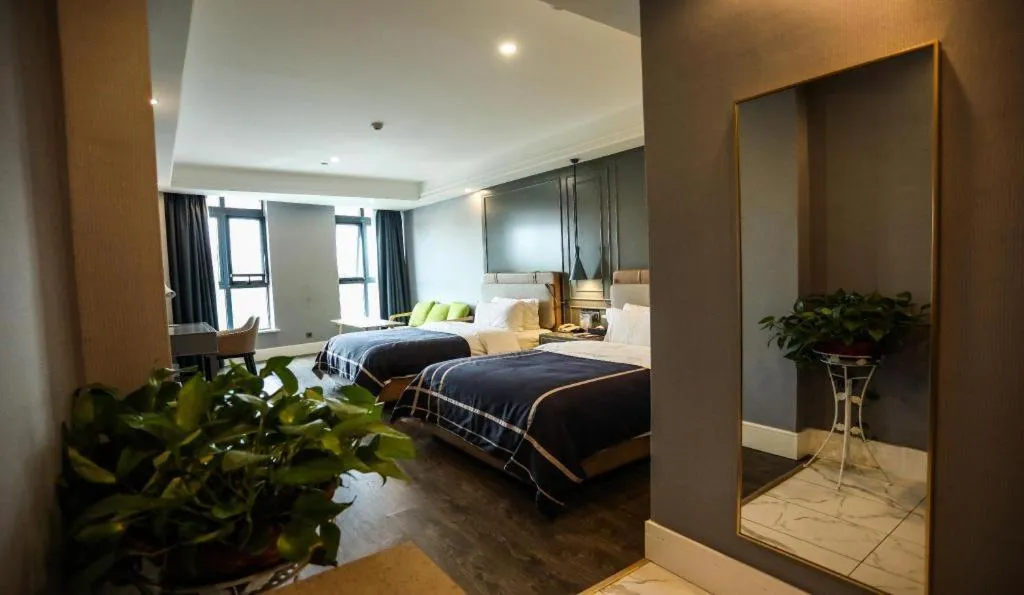 Bed in LANO Hotel Anhui Suzhou Yongqiao District Yingbin Avenue