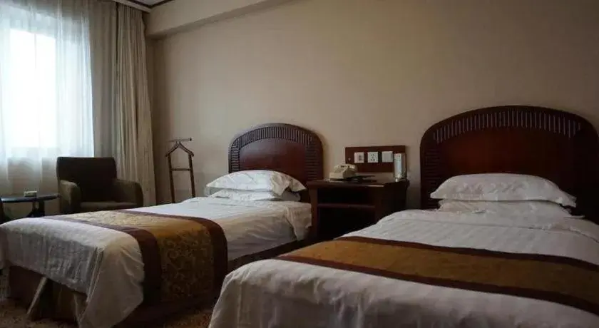 Bed in Heilongjiang Kunlun Hotel Bed in Heilongjiang Kunlun Hotel