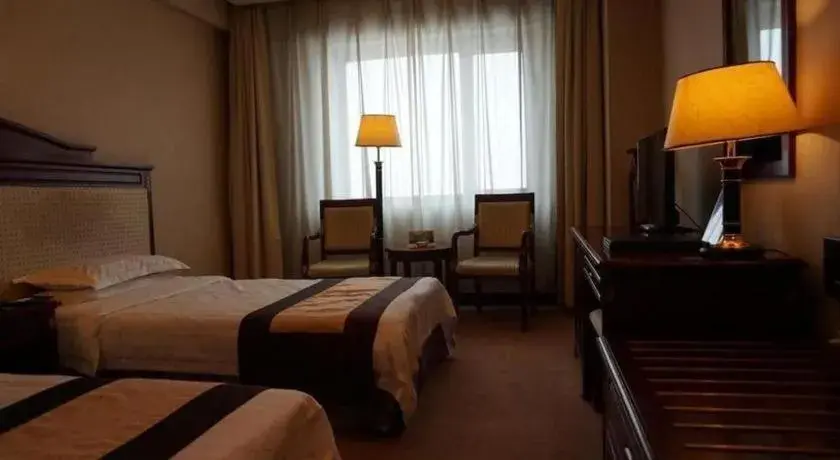 Bed in Heilongjiang Kunlun Hotel Bed in Heilongjiang Kunlun Hotel
