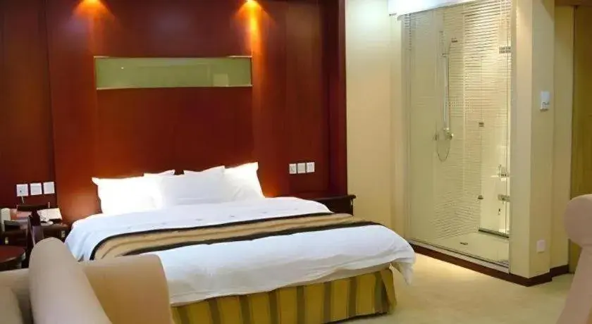 Bed in Heilongjiang Kunlun Hotel Bed in Heilongjiang Kunlun Hotel