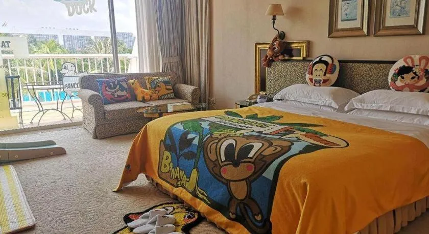 Bed in Dongguan MCB Lake Hotel