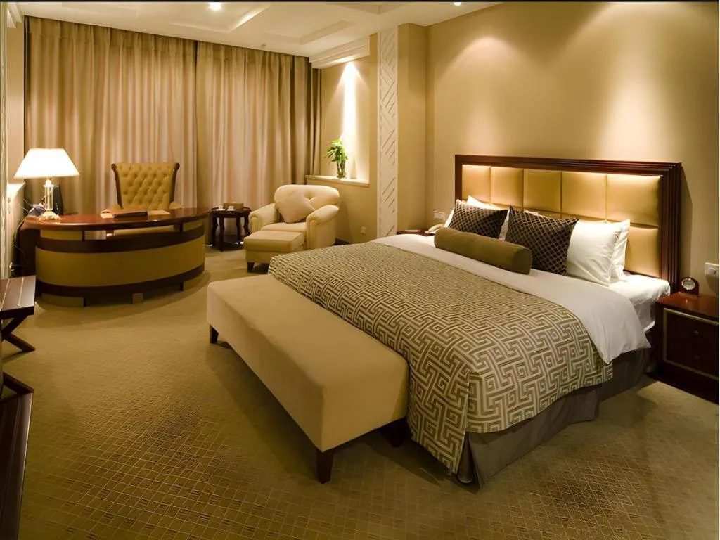 Bed in Nanchang Galactic Peace International Hotel