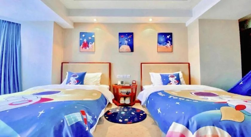 Bed in Nanchang Galactic Peace International Hotel