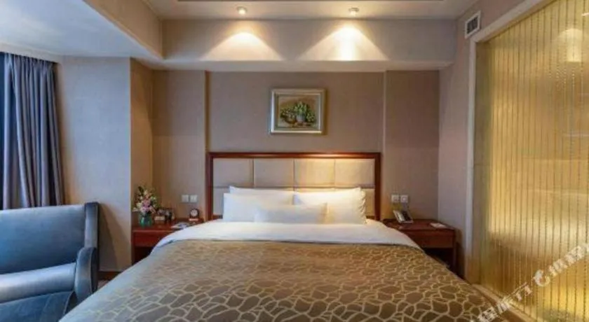 Bed in Nanchang Galactic Peace International Hotel