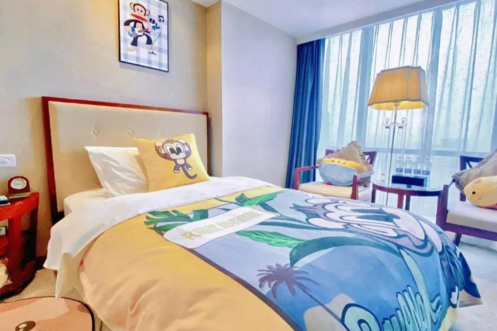 Bed in Nanchang Galactic Peace International Hotel