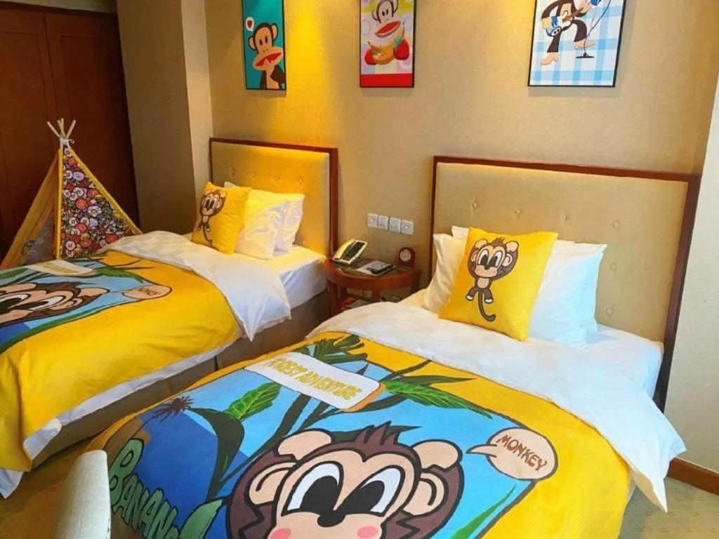 Bed in Nanchang Galactic Peace International Hotel