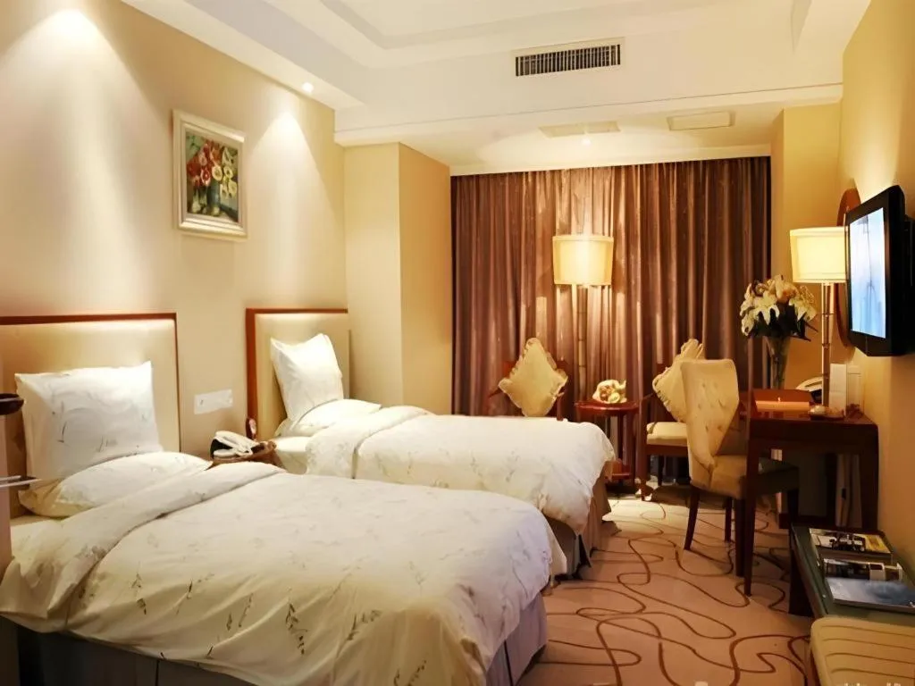 Bed in Nanchang Galactic Peace International Hotel