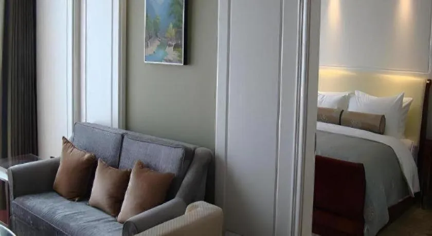 Bed in Nanchang Galactic Peace International Hotel