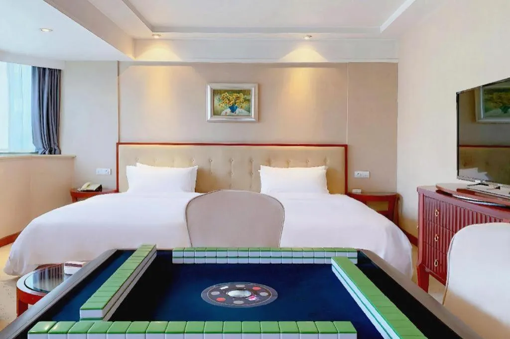 Bed in Nanchang Galactic Peace International Hotel