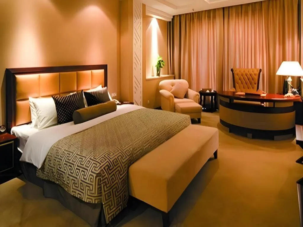 Bed in Nanchang Galactic Peace International Hotel