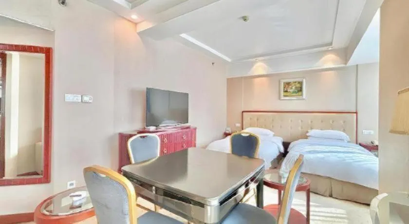 Bed in Nanchang Galactic Peace International Hotel