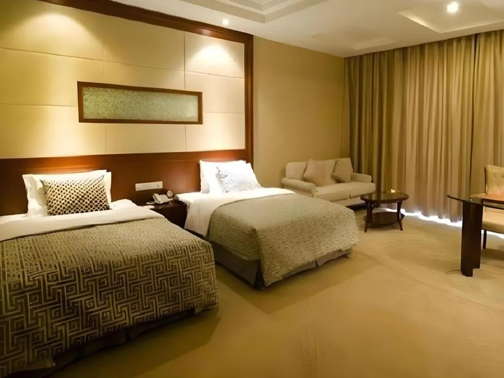 Bed in Nanchang Galactic Peace International Hotel