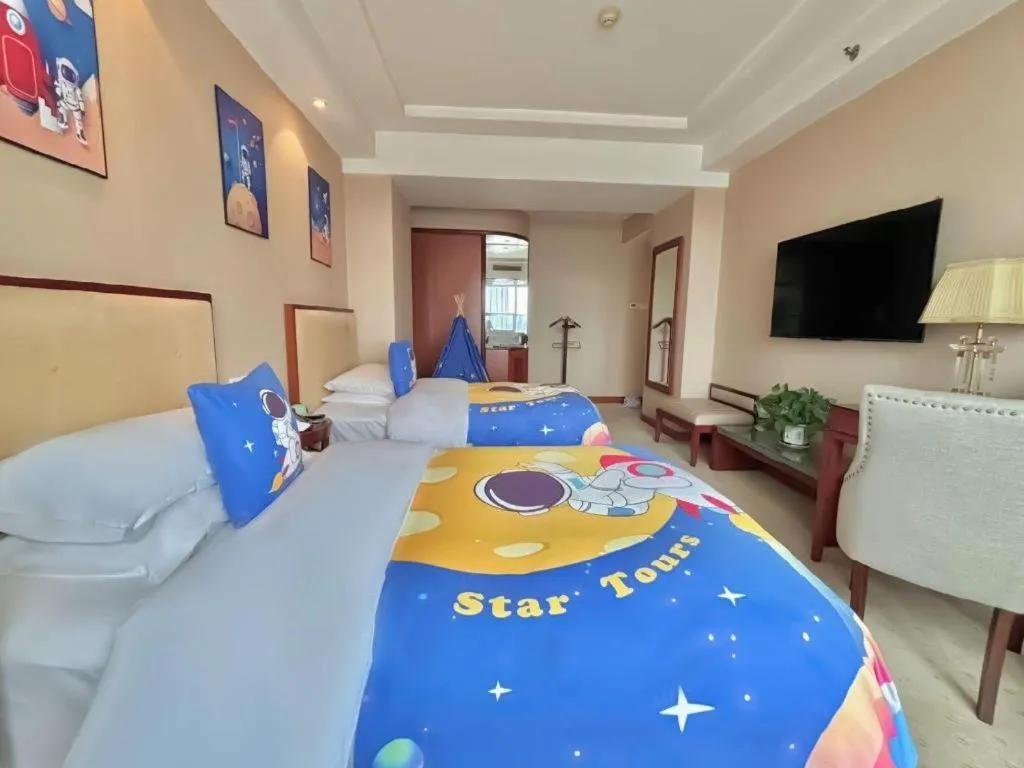 Bed in Nanchang Galactic Peace International Hotel