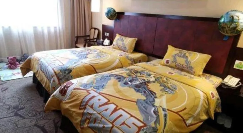 Bed in Sun Island Holiday Hotel