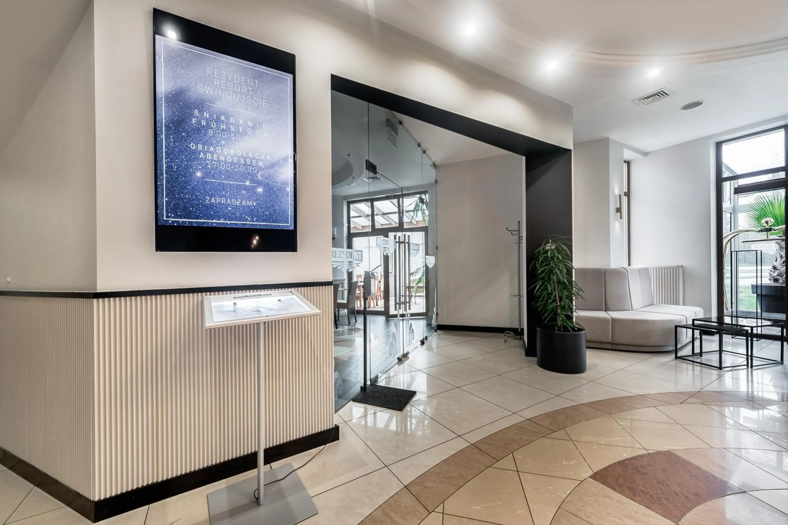 Lobby or reception in Rezydent Resort