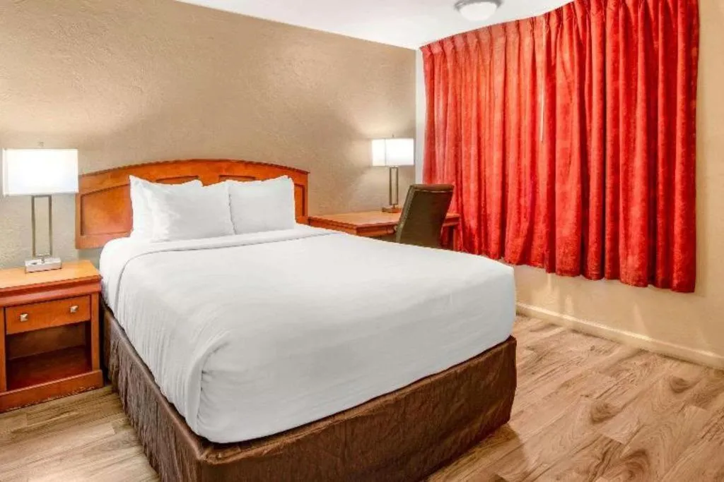 Bed in Econo Lodge Inn & Suites Durango