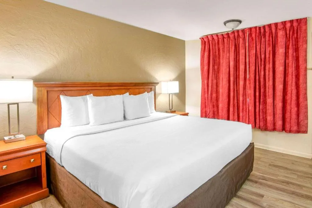 Bed in Econo Lodge Inn & Suites Durango