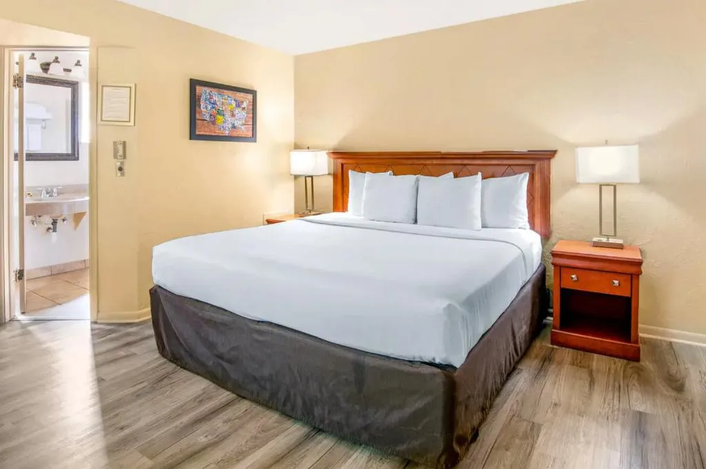 Bed in Econo Lodge Inn & Suites Durango