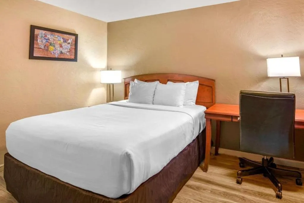 Bed in Econo Lodge Inn & Suites Durango
