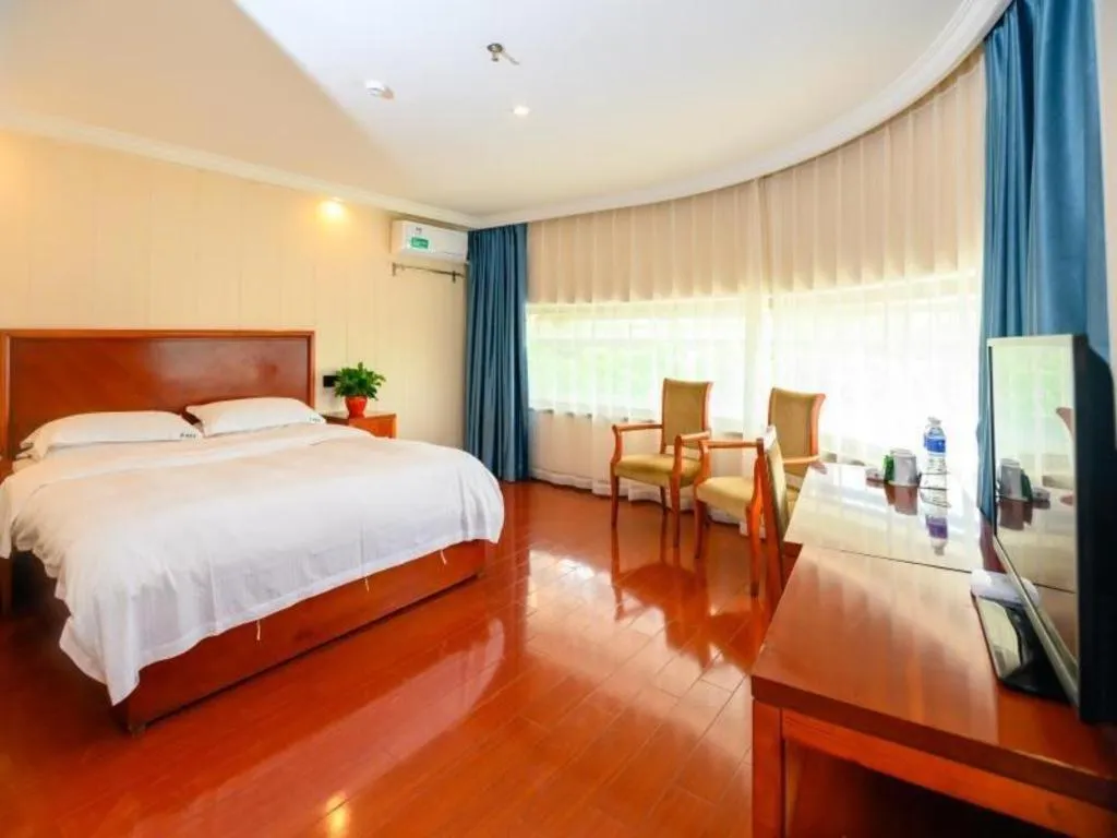 Bed in GreenTree Inn Hotel - Nantong Hongming Plaza
