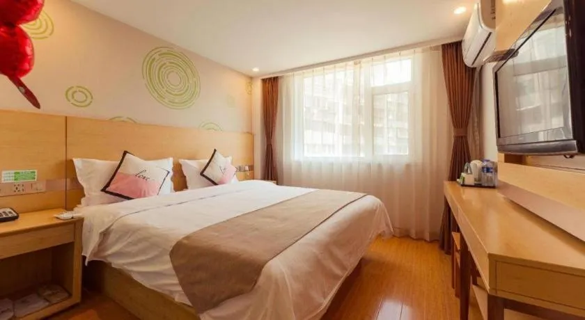 Bed in GreenTree Inn Tangshan Yuhua Road