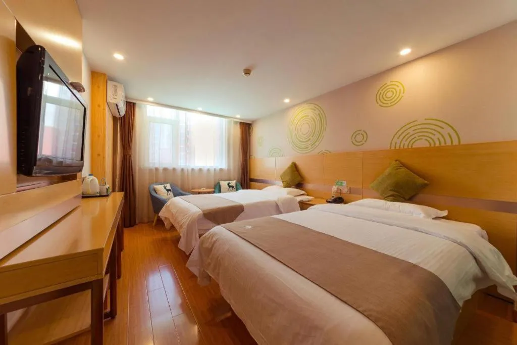 Bed in GreenTree Inn Tangshan Yuhua Road