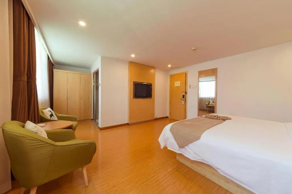 Bed in GreenTree Inn Tangshan Yuhua Road