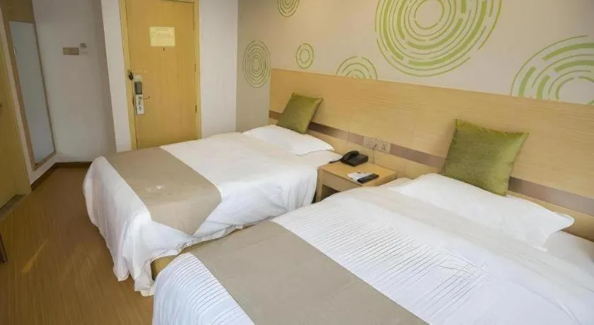 Bed in GreenTree Inn Tangshan Yuhua Road