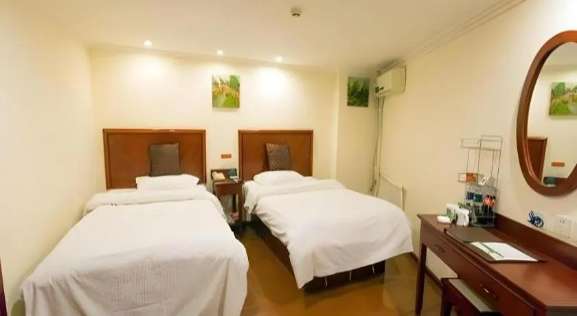 Bed in GreenTree Inn Tangshan Yuhua Road