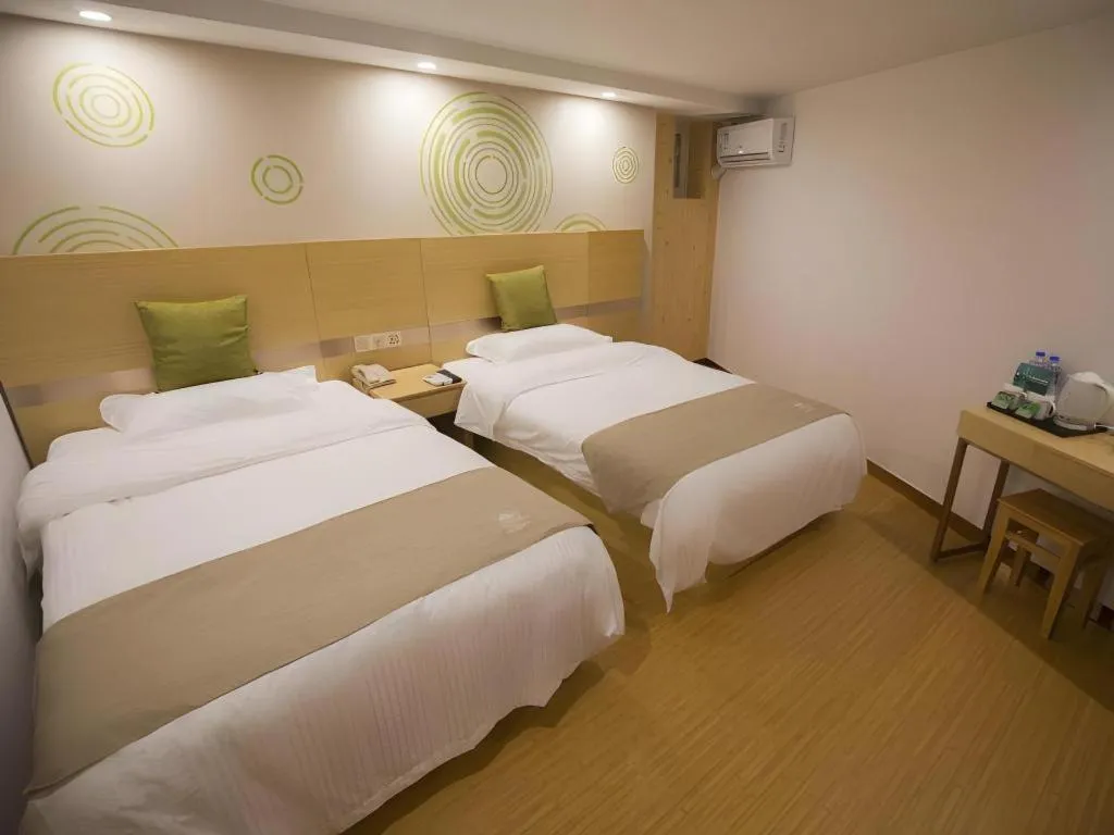 Bed in GreenTree Inn Tangshan Yuhua Road