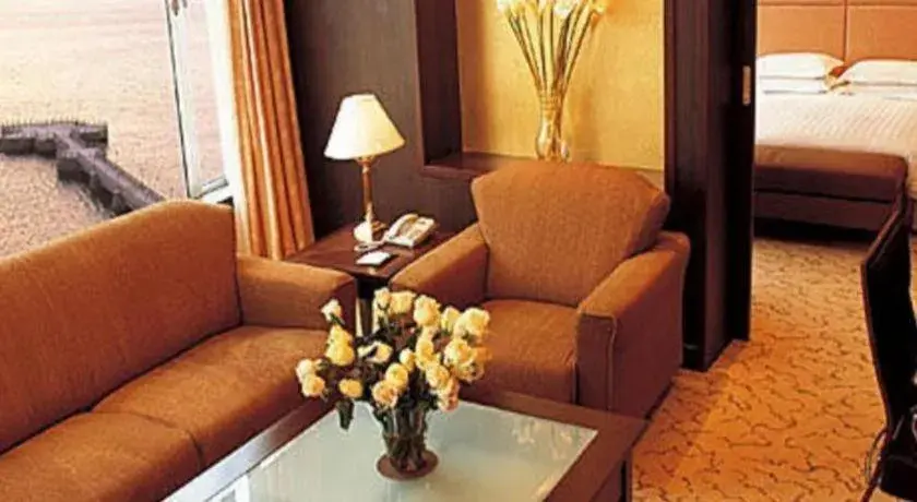 Bed in Golden Bay Hotel Weihai Bed in Golden Bay Hotel Weihai