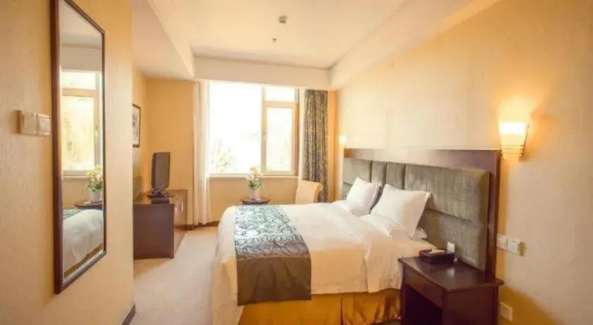 Bed in Golden Bay Hotel Weihai Bed in Golden Bay Hotel Weihai