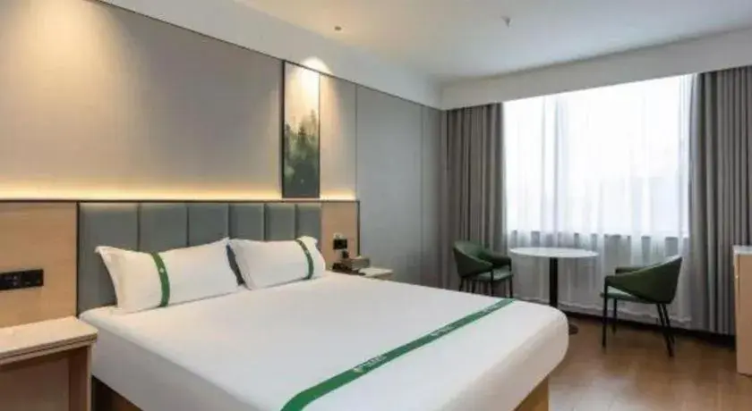 Bed in GreenTree Inn Bengbu Huaihe Walking Street Bed in GreenTree Inn Bengbu Huaihe Walking Street