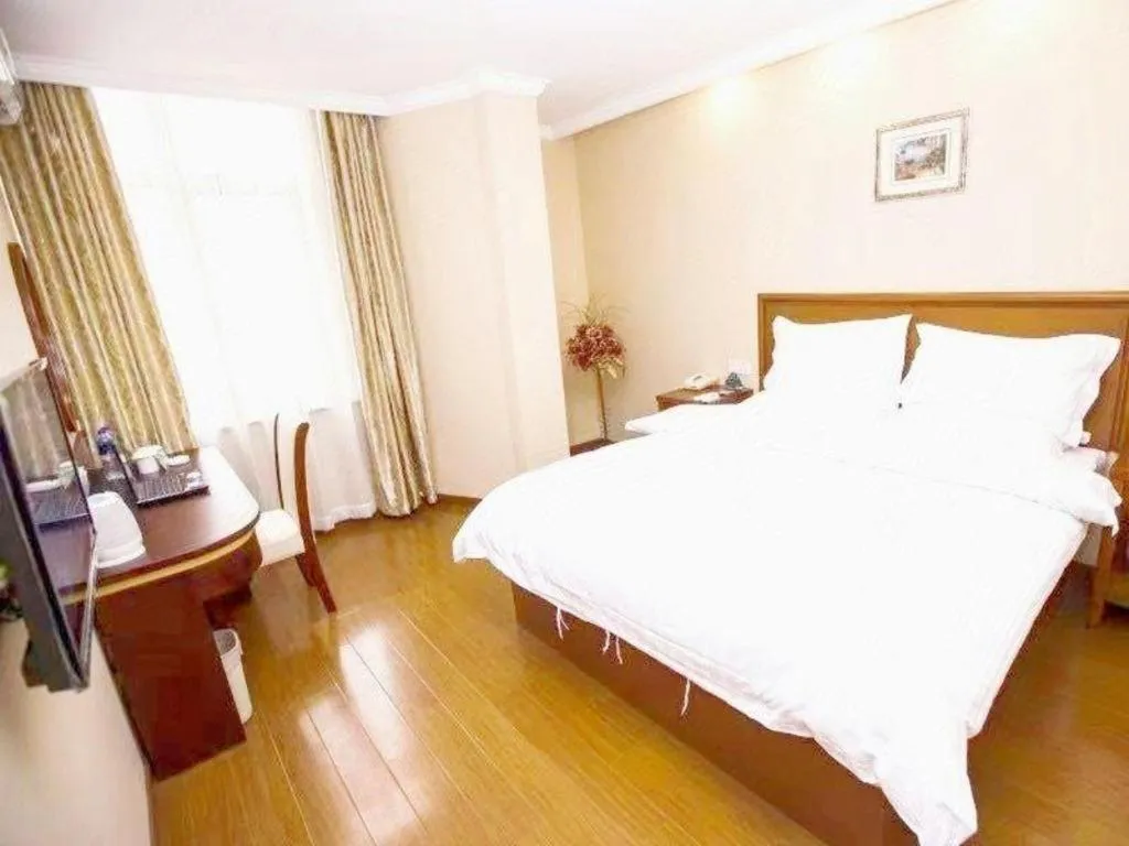 Bed in GreenTree Inn Bengbu Huaihe Walking Street