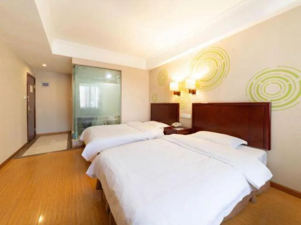 Bed in GreenTree Inn Bengbu Huaihe Walking Street