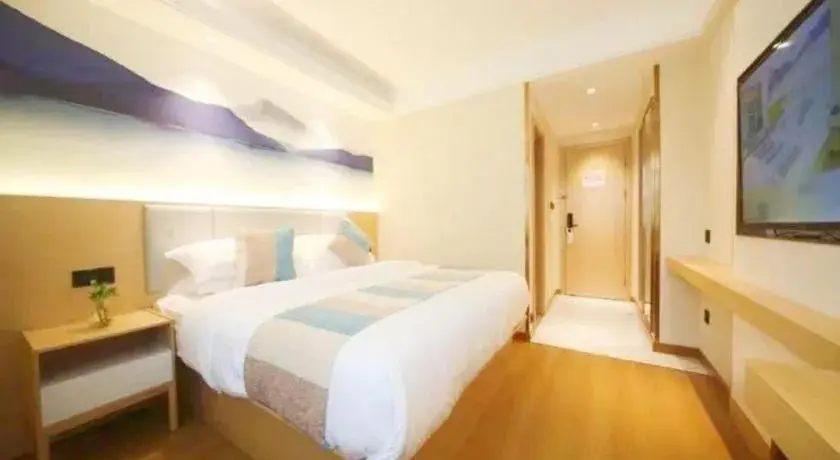 Bed in GreenTree Inn Bengbu Huaihe Walking Street Bed in GreenTree Inn Bengbu Huaihe Walking Street