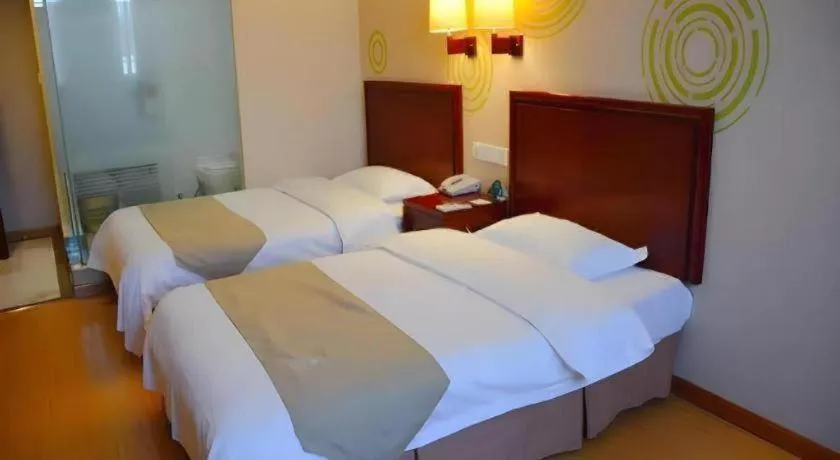 Bed in GreenTree Inn Bengbu Huaihe Walking Street