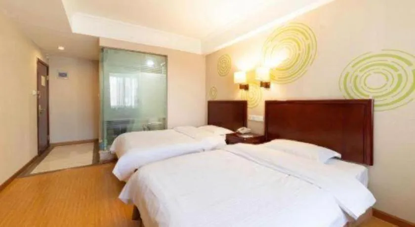 Bed in GreenTree Inn Bengbu Huaihe Walking Street