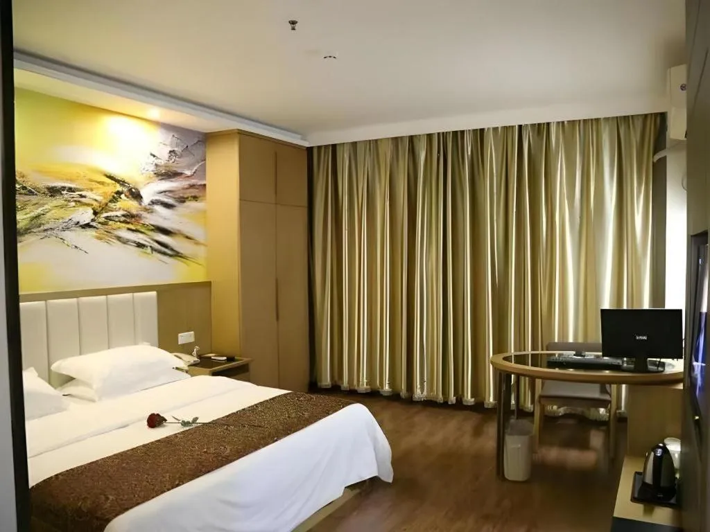 Bed in GreenTree Inn Gaoyou Government