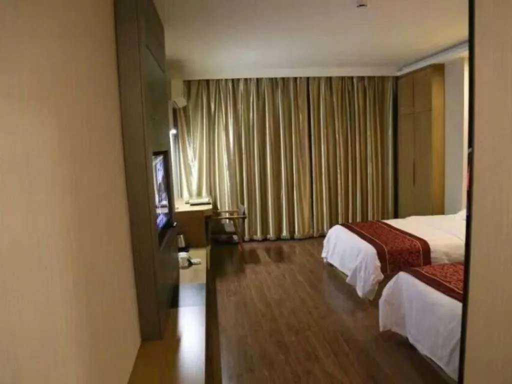 Bed in GreenTree Inn Gaoyou Government