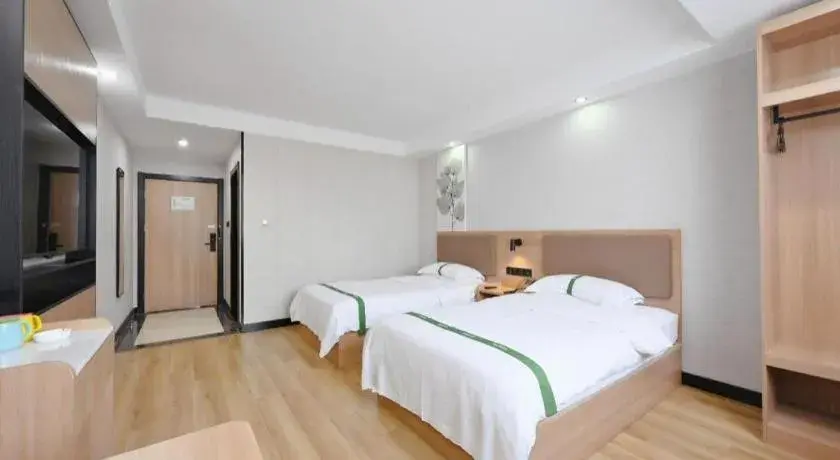 Bed in GreenTree Inn Gaoyou Government Bed in GreenTree Inn Gaoyou Government