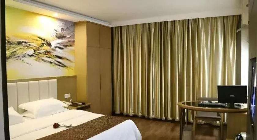 Bed in GreenTree Inn Gaoyou Government Bed in GreenTree Inn Gaoyou Government