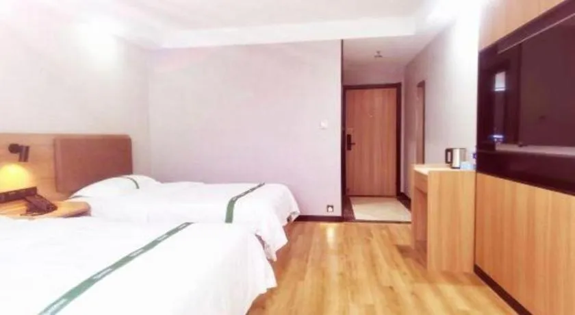 Bed in GreenTree Inn Gaoyou Government