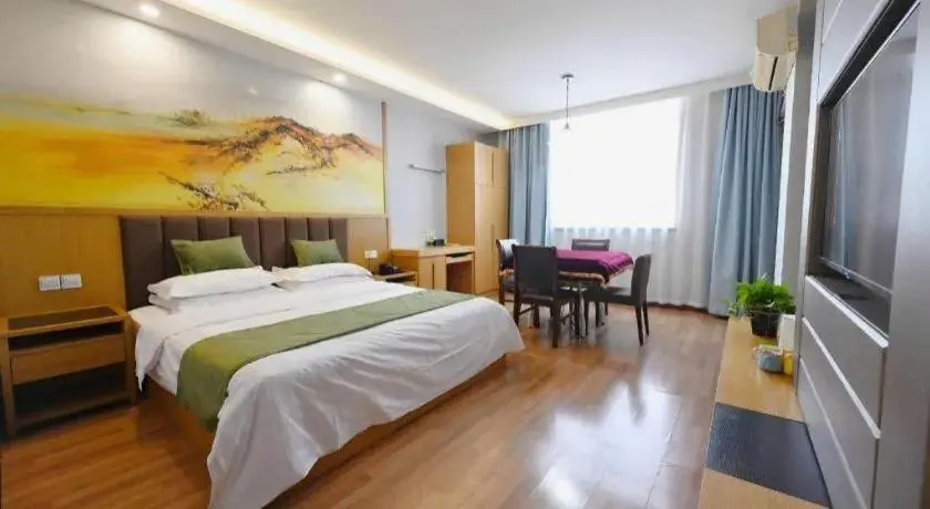 Bed in GreenTree Inn Gaoyou Government Bed in GreenTree Inn Gaoyou Government